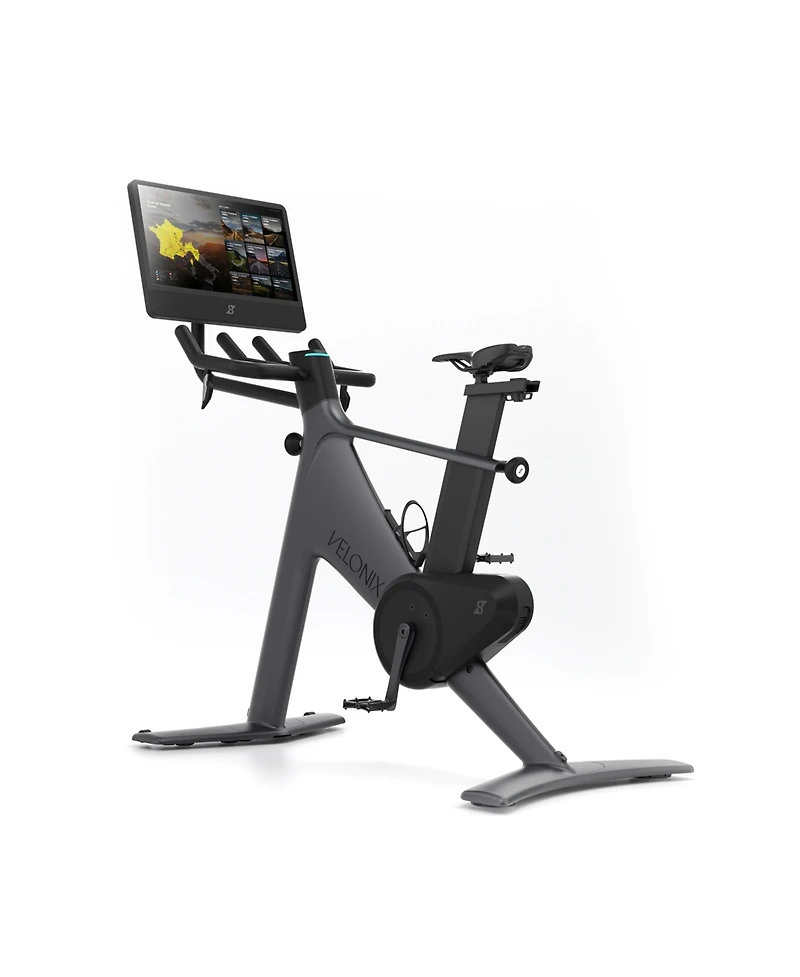 Speediance VeloNix Exercise Bike, Smart Ai Fitness Bike with Personalized Fitness Courses & Online Cycling Coaching, 21.5" Screen, Solid Design,