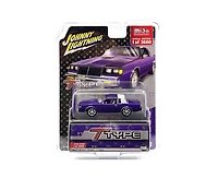 1/64 Johnny Lightning 1987 Buick Regal T-Type Custom, Metallic Purple