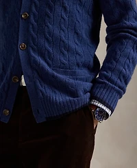 Polo Ralph Lauren Men's Cable-Knit Wool-Cashmere Cardigan