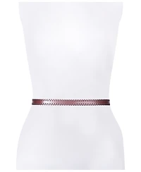 Frye Women's Leather Laced Buckle Belt