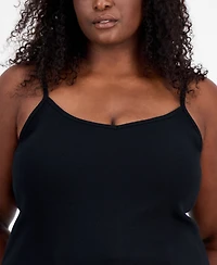 On 34th Trendy Plus Striped Camisole Tank Top, Macy's Exclusive