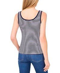 CeCe Women's Striped Tank Top