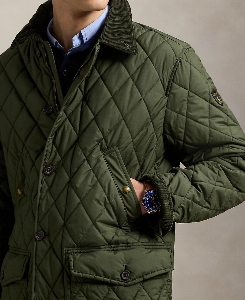 Polo Ralph Lauren Men's Quilted Car Coat