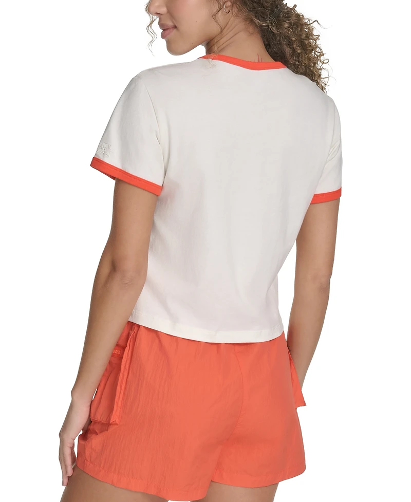 Starter Women's Cotton Look for The Star Graphic T-Shirt