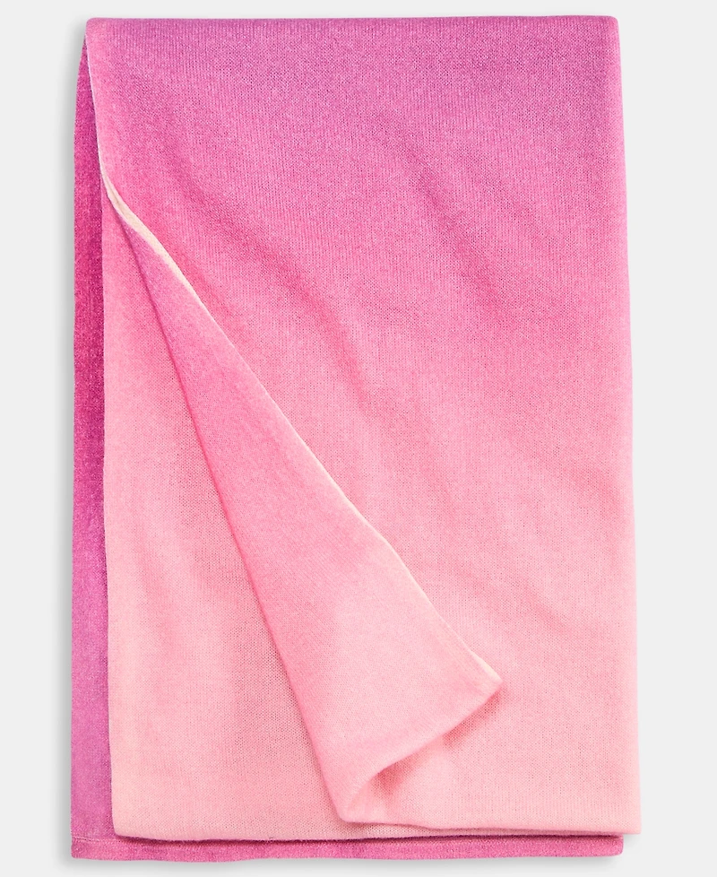 Charter Club Women's Olivia 100% Cashmere Ombre Oversized Scarf, Macy's Exclusive