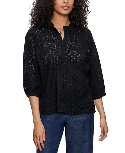 Sanctuary Women's Cotton Petal Drop Blouse