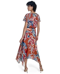 Jessica Howard Women's Short-Sleeve Fit & Flare Dress