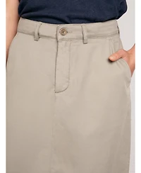 Celtic & Co. Women's Twill Midi Skirt