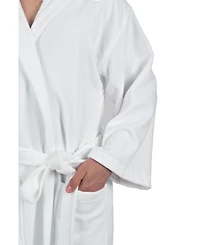 Alpine Swiss Men's Dane Hooded Bathrobe Cotton Terry Cloth Luxury Hotel Spa Robe