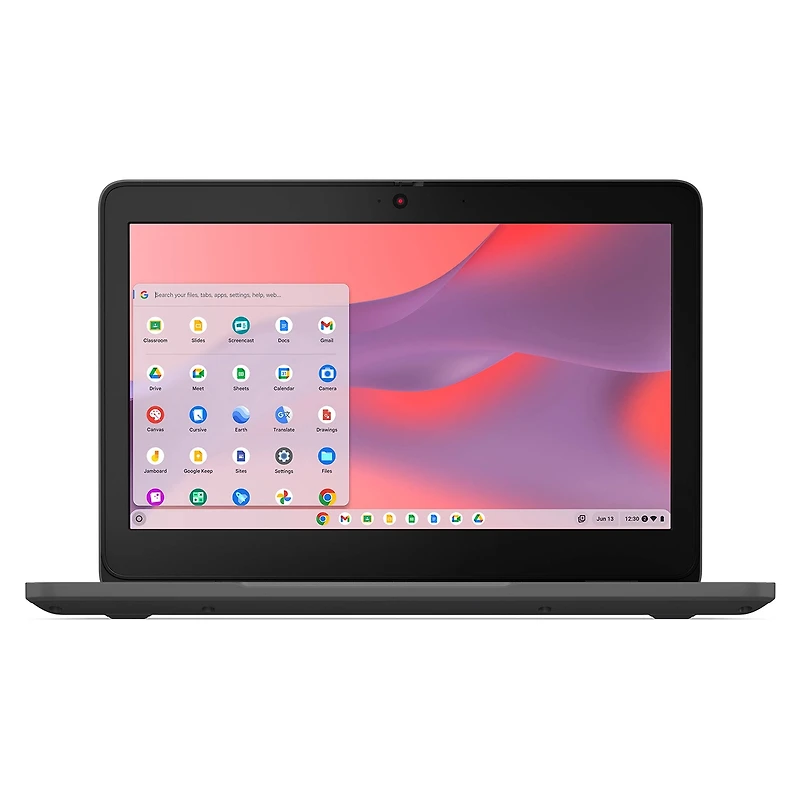 Lenovo 100e Chromebook Gen 4 11.6" Hd Touchscreen Laptop, Intel N100 0.8GHz, 8GB Ram, 64GB eMMC, ChromeOS, Graphite Gray
