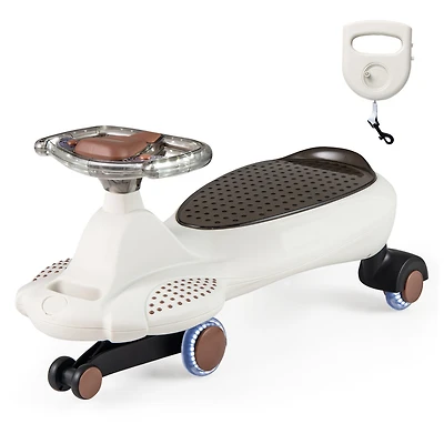 Wiggle Car with Hauling Rope Ride on Toy Under-Seat Storage