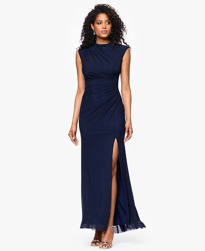 Betsy & Adam Women's Studded Sleeveless Sheath Dress