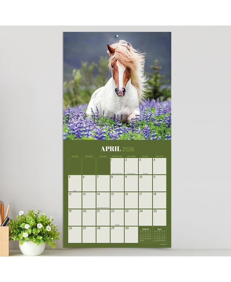 2026 Horses Wall Calendar