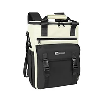 ChillBelle Backpack Cooler for Women – Lightweight Insulated Tote with Dual Straps, Waterproof Liner, Wine Bottle Pockets, Leak-Resistant Zippe