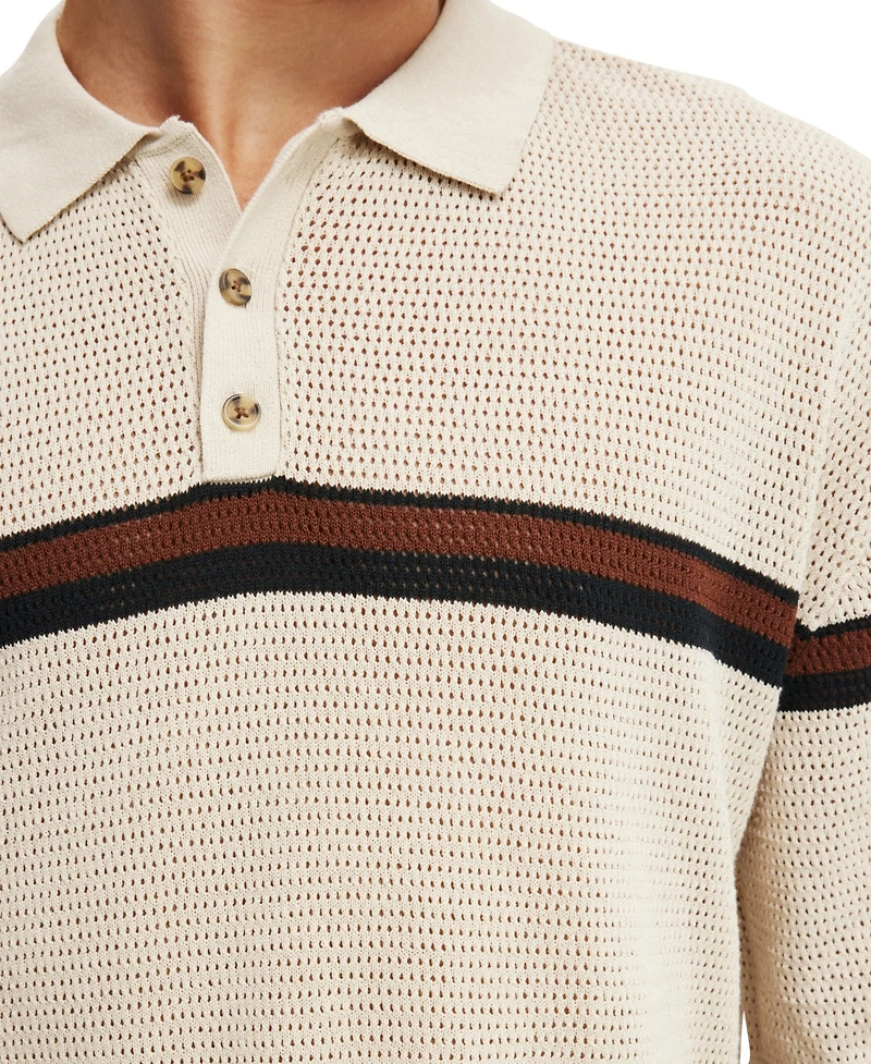Cotton On Men's Knitted Polo Shirt