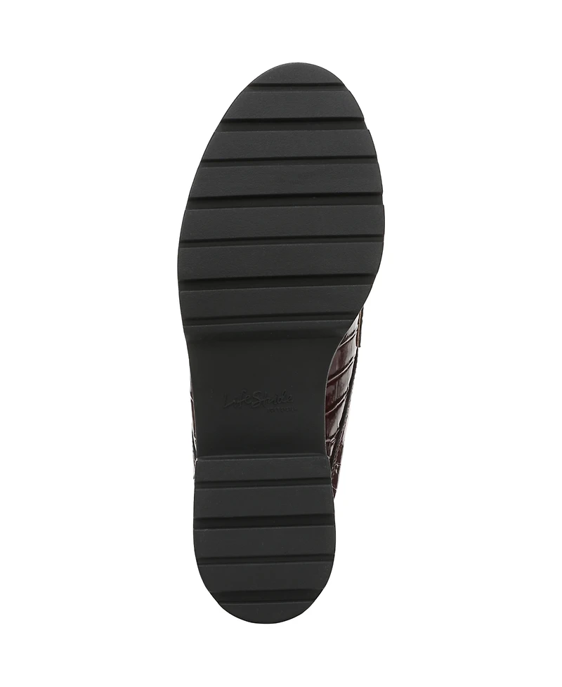 LifeStride Women's London-Mule Round Toe Lug Sole Mules