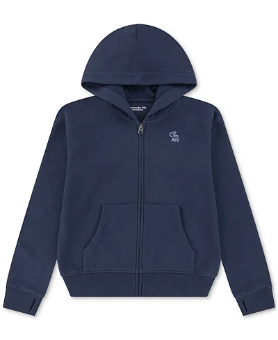 abercrombie kids Boys Essential Full Zip Hoodie