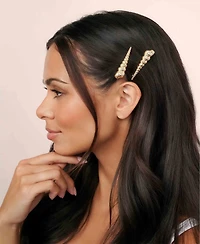 Ettika Capri Shell Barrette Set