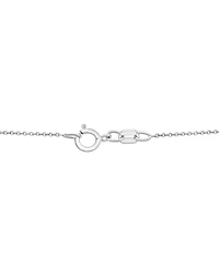 Cultured Freshwater Pearl (8mm) & Lab Grown White Sapphire (1 ct. t.w.) 18" Pendant Necklace in Sterling Silver
