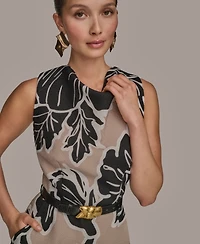 Donna Karan New York Women's Sleeveless Sheath Dress