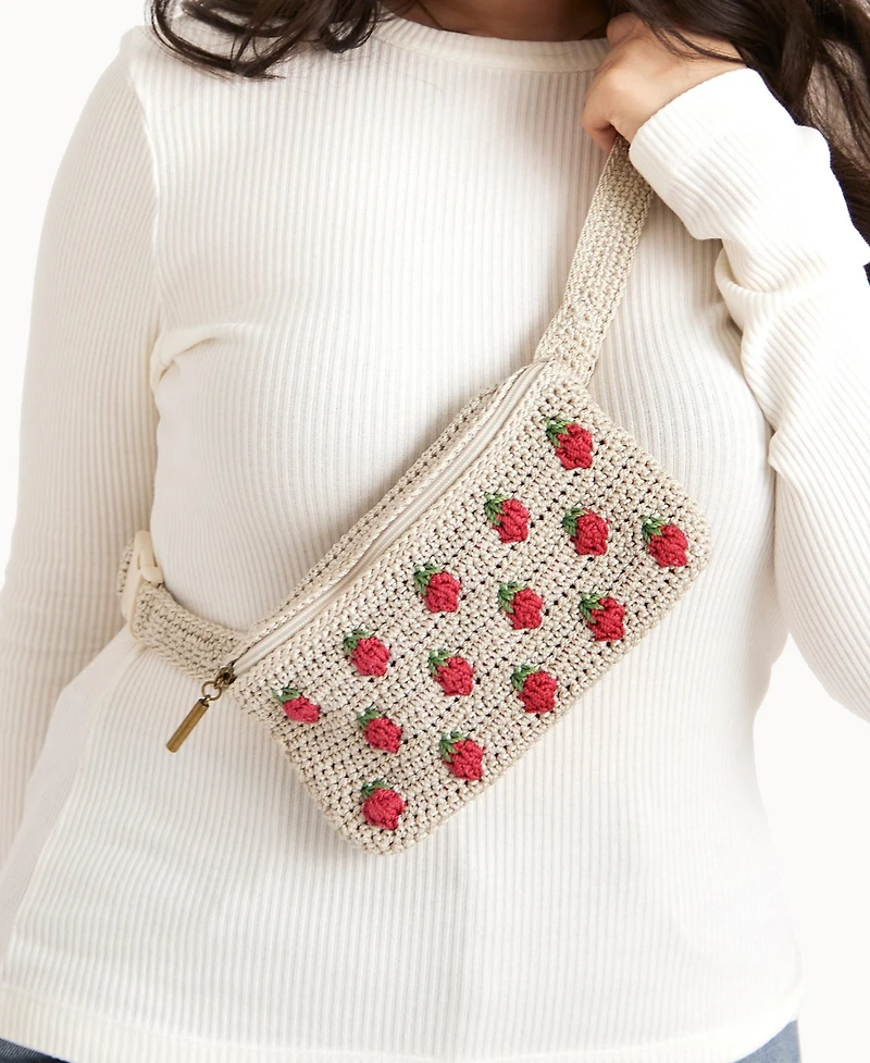 The Sak Caraway Crochet Small Belt Bag