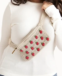 The Sak Caraway Crochet Small Belt Bag