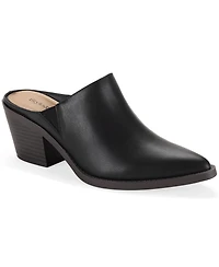 Style & Co Women's Leonaa Block Heel Pointed Toe Mules, Created for Macy's
