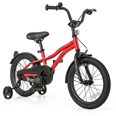 Bicycle for Kids with Adjustable Seat Bell and Reflectors for Visibility