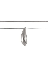 Laundry by Shelli Segal Silver Tone 2pc Pendant Necklace Set