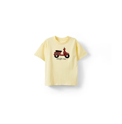 Cotton On Little Girls Little/Big Livvy Lux Short Sleeve Tee