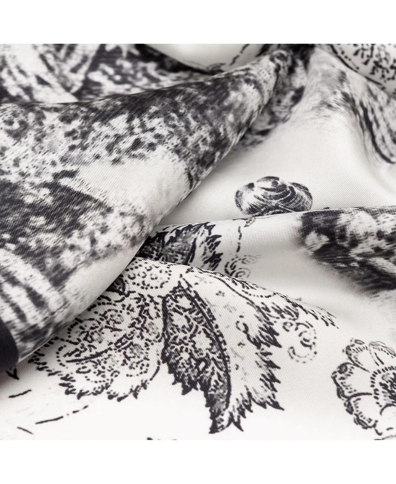 Toile - Long Silk Scarf for Women