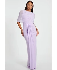 Quiz Women's Ity Draped Maxi Dress