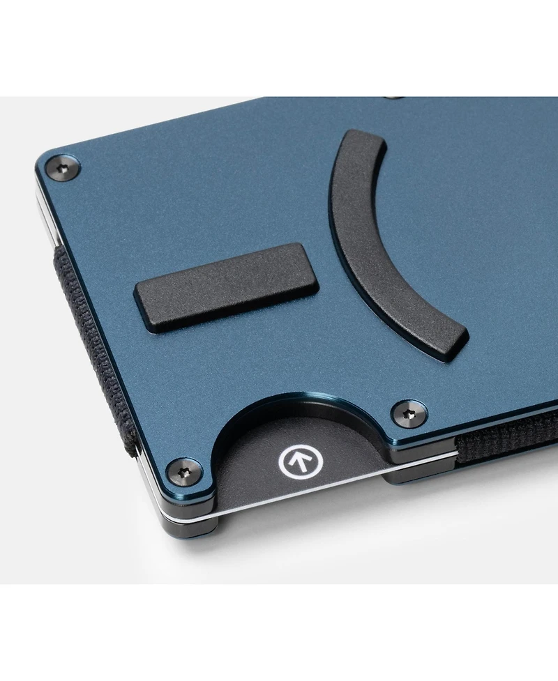 The Ridge Men's Ridge Wallet For Magsafe - Alpine Navy - Cash Strap