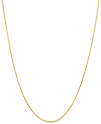 Steeltime Women's 14K Gold Plated Snake Chain Necklace