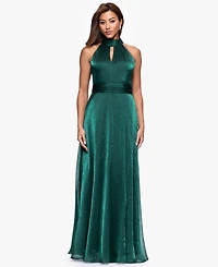 Xscape Women's Halter Long Dress