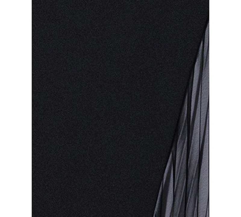 Xscape Women's One-Shoulder Long Sheath Dress
