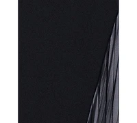 Xscape Women's One-Shoulder Long Sheath Dress