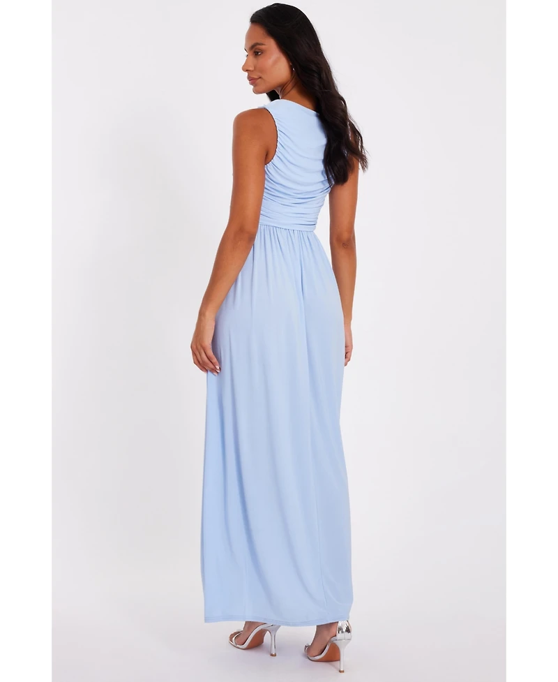 Quiz Women's Ity Sleeveless Maxi Dress