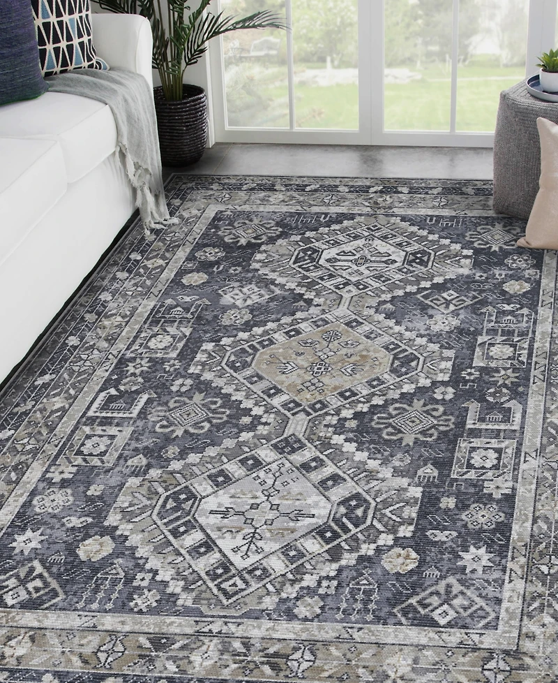 Amer Rugs Alaska Machine Washable ALA2 9'2'' x 11'9'' Area Rug