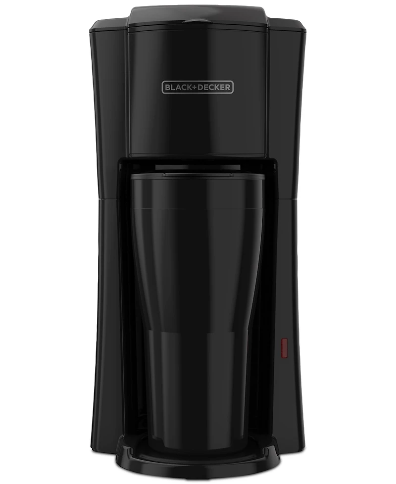 Black & Decker Single-Serve Coffee Maker with Thermal Mug