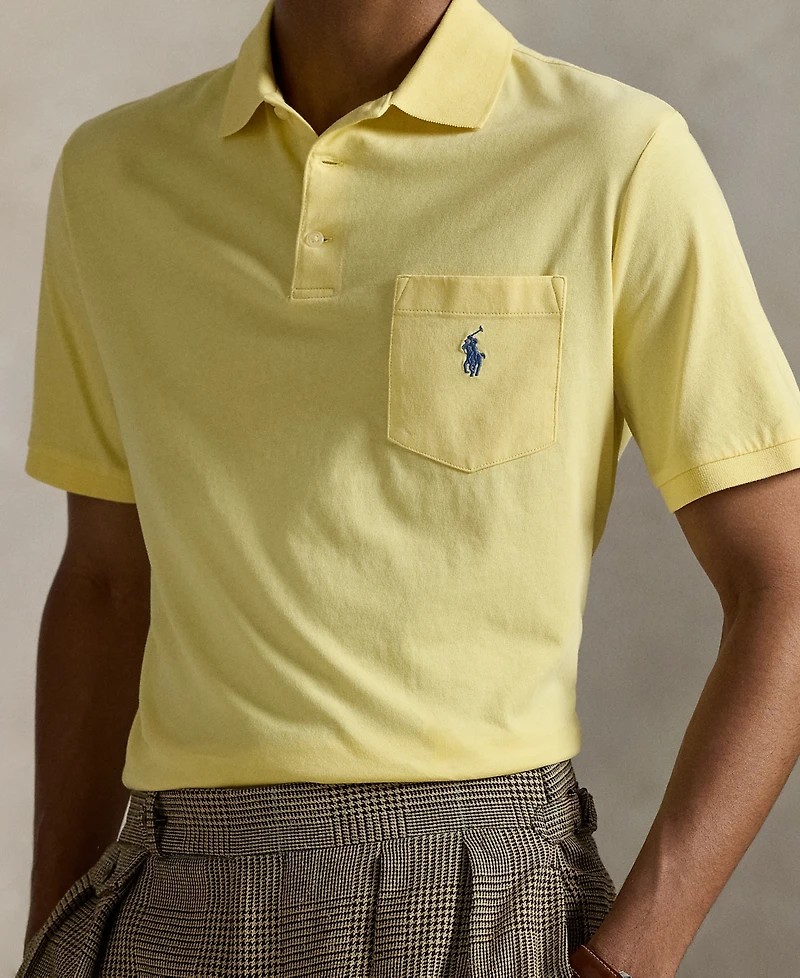 Polo Ralph Lauren Men's Classic-Fit Jersey Pocket Polo Shirt