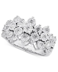 Effy Diamond Cluster Ring (1 ct. t.w.) 14k White Gold or Yellow &
