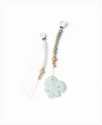 Loulou Lollipop Baby Leaf Design Soothing Bundle