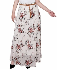 Ny Collection Plus Chiffon Maxi Skirt