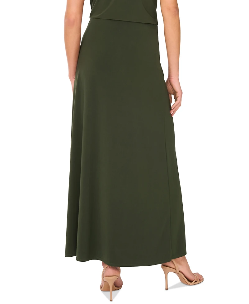 Sam & Jess Women's A-Line Pull-On Maxi Skirt