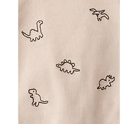 Carter's Baby Boys Cotton Dinosaur Long-Sleeve Bodysuit & Pants, 2 Piece Set