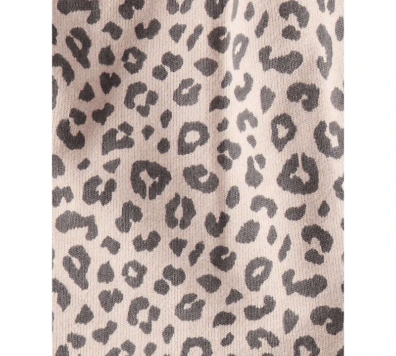 Carter's Baby Girls Leopard Little Vest, Bodysuit & Pants, 3 Piece Set