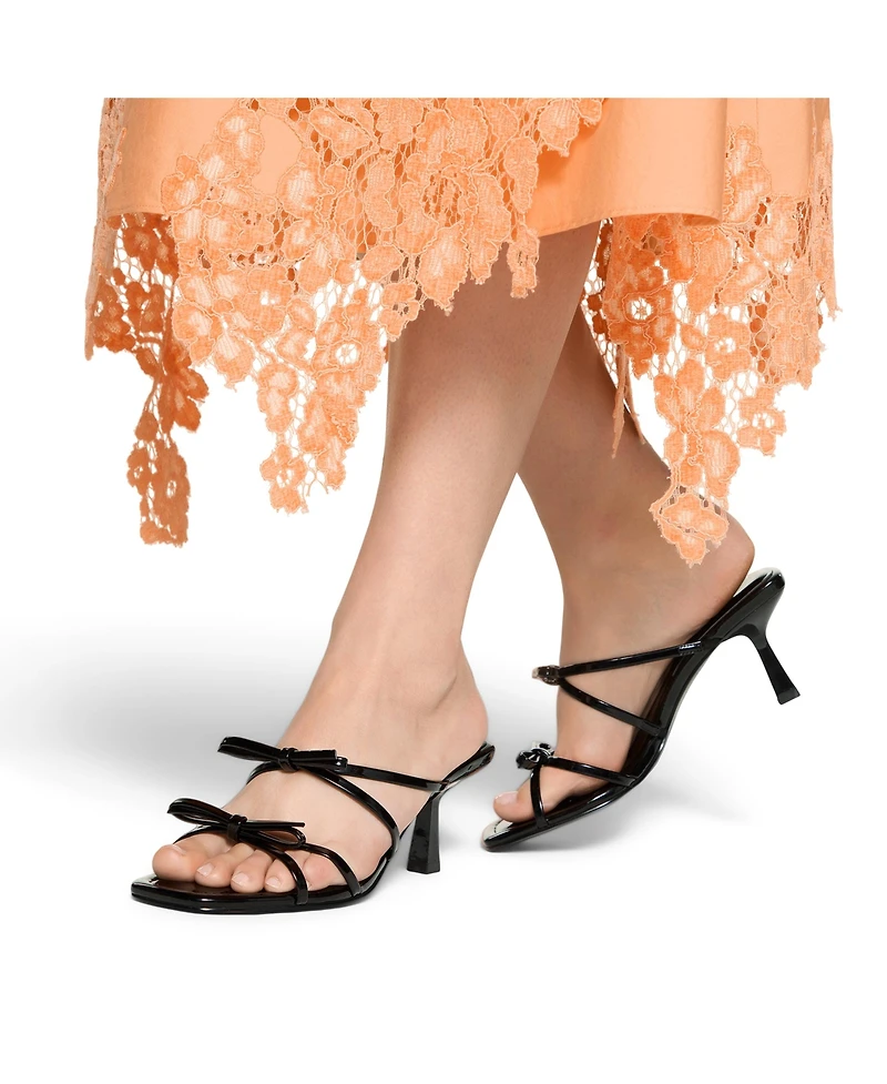 Aldo Women's Elisabete Strappy Bow Heeled Sandals