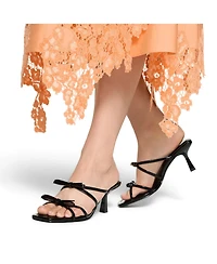 Aldo Women's Elisabete Strappy Bow Heeled Sandals