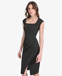 Calvin Klein Women's Square-Neck Sheath Dress